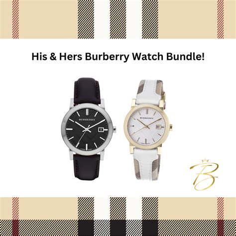 burberry his and hers watches|his and hers watches.